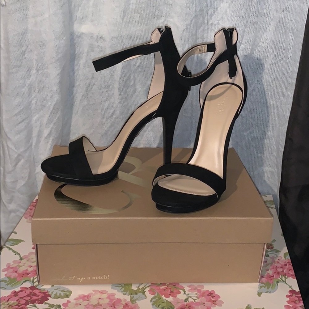 Beautiful black high heels